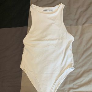 BRAND NEW Zara White Bodysuit